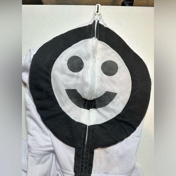 NWOT TIPSY ELVES Unisex Stick Figure One Piece Zip Up Costume Halloween - Size X - Picture 8 of 9